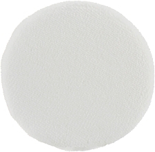 Round Powder Puff "Dark Blue", white #976 - Dark Blue Cosmetics — photo N1