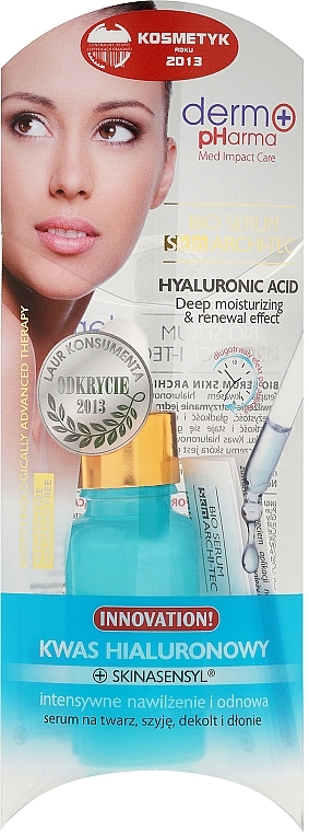 Face Serum with Hyaluronic Acid - Dermo Pharma Bio Serum Skin Archi-Tec Hyaluronic Acid — photo N1