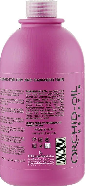 Dry & Damaged Hair Shampoo - Kleral System Dry and Damaged Hair Shampoo — photo N4