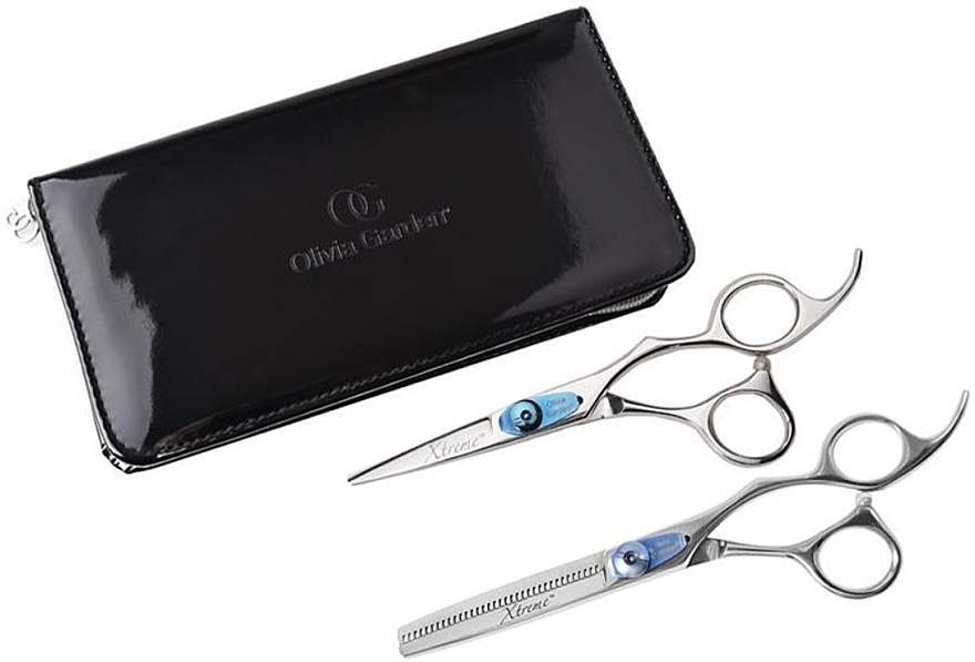 Hair Cutting Scissors Set - Olivia Garden Set Xtreme 5.0' + 6.35' — photo N1