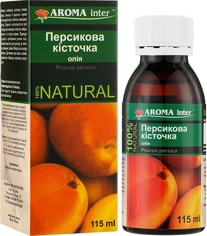 Peach Kernel Oil - Aroma Inter — photo N4