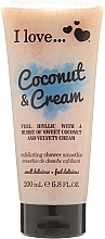 Body Scrub - I Love... Coconut & Cream Velvety Hydrates Exfoliating Shower Smoothie  — photo N1