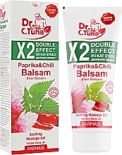 Dual Effect Massage Gel with Chili Pepper - Farmasi Dr.Tuna Paprika Balsam — photo N1