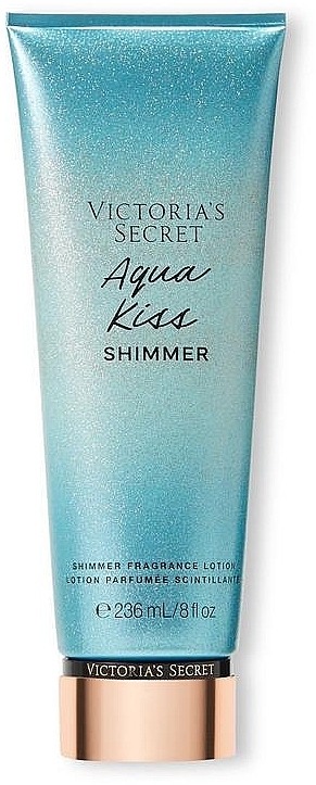 Body Shimmer Fragrance Lotion - Victoria's Secret Aqua Kiss Shimmer Body Lotion — photo N1