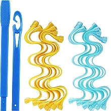 Spiral Curlers, 12 pcs. - Deni Carte — photo N1