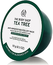 Fragrances, Perfumes, Cosmetics Tea Tree Alginate Face Mask - The Body Shop Tea Tree Anti-Imperfection Peel-off Mask (mini size)