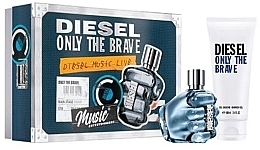 Fragrances, Perfumes, Cosmetics Diesel Only The Brave - Set (edt/50ml+sh/gel/100ml)