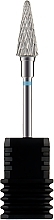 Fragrances, Perfumes, Cosmetics Carbide Nail Drill Bit 'Cone', 6 mm / 14 mm, blue - Staleks Pro Expert Cone Blue