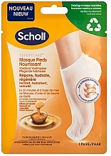 Fragrances, Perfumes, Cosmetics Moisturizing Foot Mask with Manuka Honey - Scholl Expert Care PediMask Foot Mask With Manuka Honey