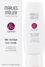 Hair Reshape Wax Cream - Marlies Moller Style & Hold Hair Reshape Wax Cream — photo N2