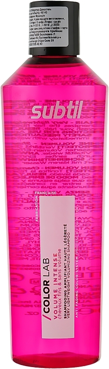 Shampoo for Thin Hair - Laboratoire Ducastel Subtil Color Lab Volume Intense Very Lightweight Volumizing Shampoo — photo N1