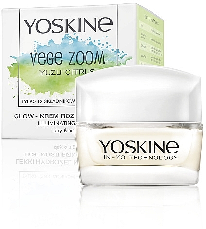 Brightening Day and Night Cream - Yoskine Vege Zoom Yuzu Citrus — photo N1