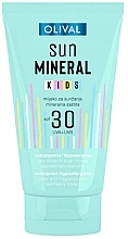 Fragrances, Perfumes, Cosmetics Sunscreen Body Lotion for Kids SPF 30 - Olival Sun Mineral Kids Milk SPF 30