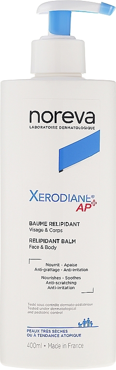 Lipid-Restoring Balm for Face and Body - Noreva Laboratoires Xerodiane AP+ Relipidant Balm  — photo N4