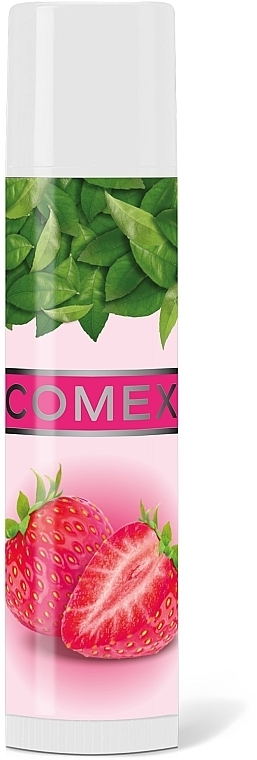 Natural Strawberry Lip Balm - Comex Ayurvedic Natural — photo N2