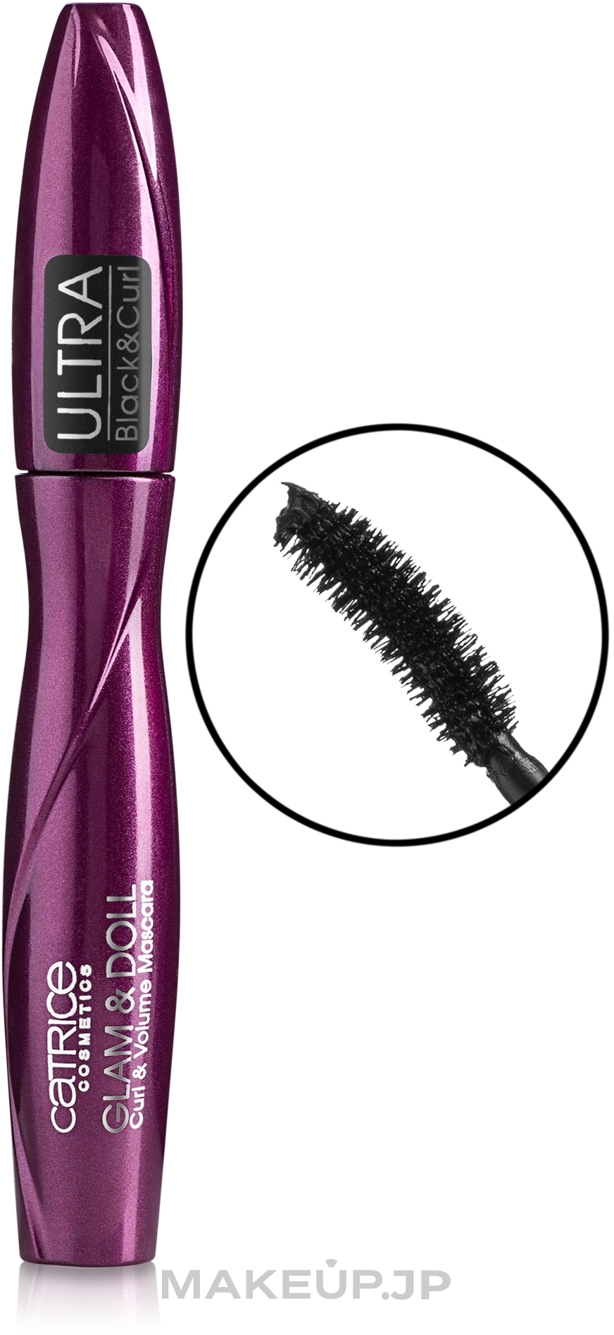 Lash Mascara "Curl and Volume" - Catrice Glamour Doll Curl Volume Mascara — photo Black