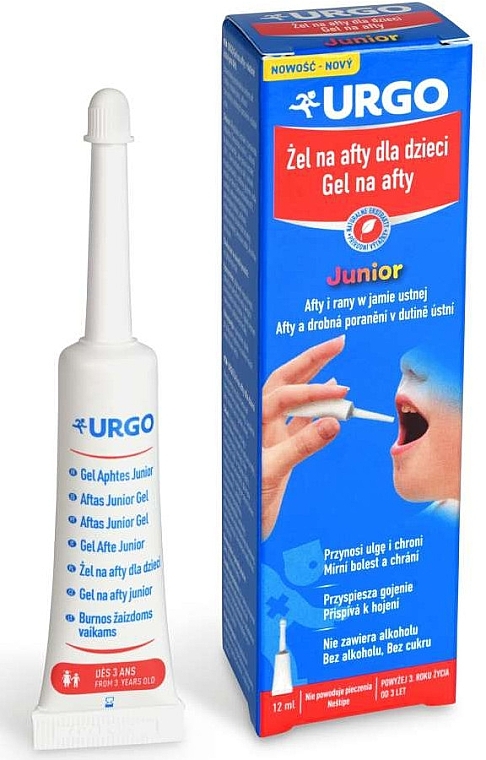 Baby Treatment for Minor Oral Wounds - Urgo Gel Na Afty Junior — photo N1