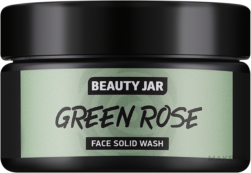 グリーン ローズ ソリッド フェイス ソープ - Beauty Jar Face Solid Wash — photo N1