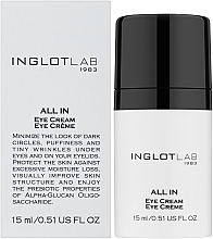 Eye Cream - Inglot All In Eye Cream — photo N2