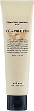 Nourishing Mask for Damaged Hair - Lebel Egg Protein Hair Mask — photo N1