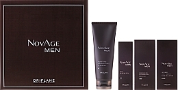 Fragrances, Perfumes, Cosmetics Set - Oriflame NovAge Men Set (gel/50ml + ser/50ml + gel/15ml + cleancer/125ml)