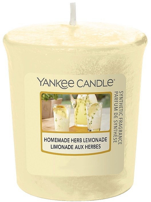 Scented Candle - Yankee Candle Votiv Homemade Herb Lemonade — photo N1
