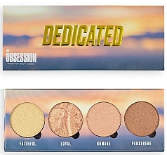 Fragrances, Perfumes, Cosmetics Highlighter Palette - Makeup Obsession Dedicated Highlight Palette