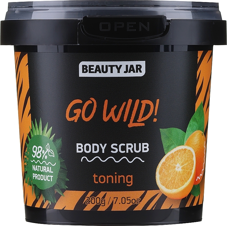 Toning Body Scrub - Beauty Jar Go Wild! Body Scrub — photo N1