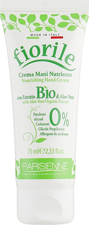 Hand Cream "Aloe Vera" - Parisienne Italia Fiorile Aloe Vera Hand Cream — photo N1