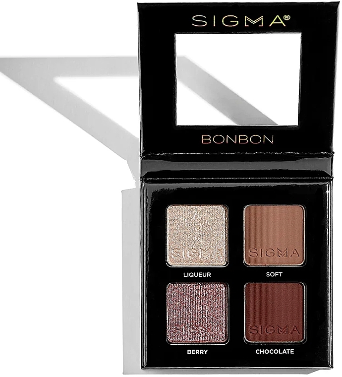 Eyeshadow Palette - Sigma Beauty Bonbon Eyeshadow Quad — photo N1