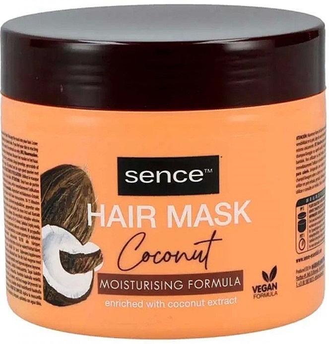 Coconut Moisturizing Formula Hair Mask - Sence Hair Mask Coconut Moisturising Formula — photo N1