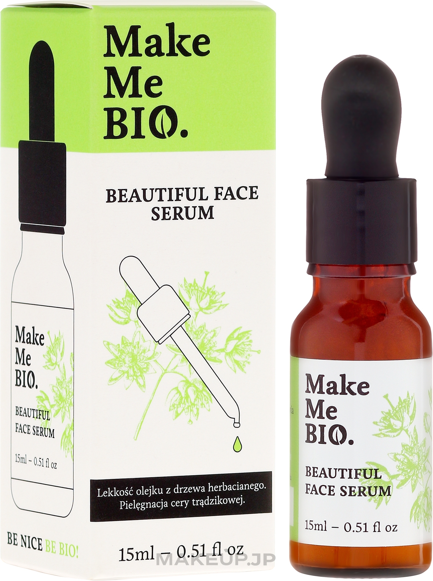 Face Serum - Make Me Bio Beautiful Face Serum — photo 15 ml