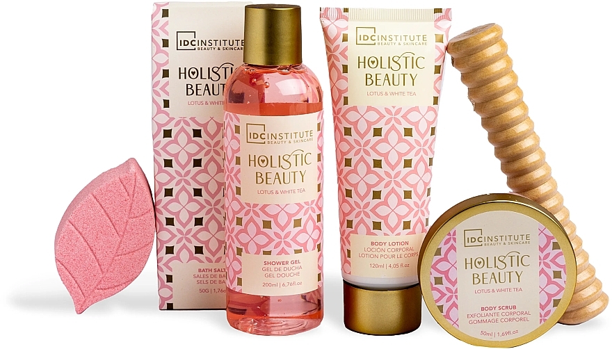 セット、6 アイテム - IDC Institute Holistic Beauty Lotus & White Tea — photo N2