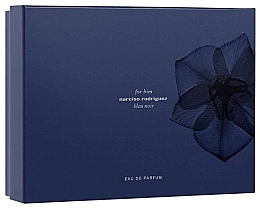 Narciso Rodriguez For Him Bleu Noir - Set (edp/100ml + edp/mini/10ml + sh/gel/50ml) — photo N2