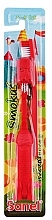 Fragrances, Perfumes, Cosmetics Kids Toothbrush + Medium Toothbrush, 3-8 years old, red - Sanel Medium