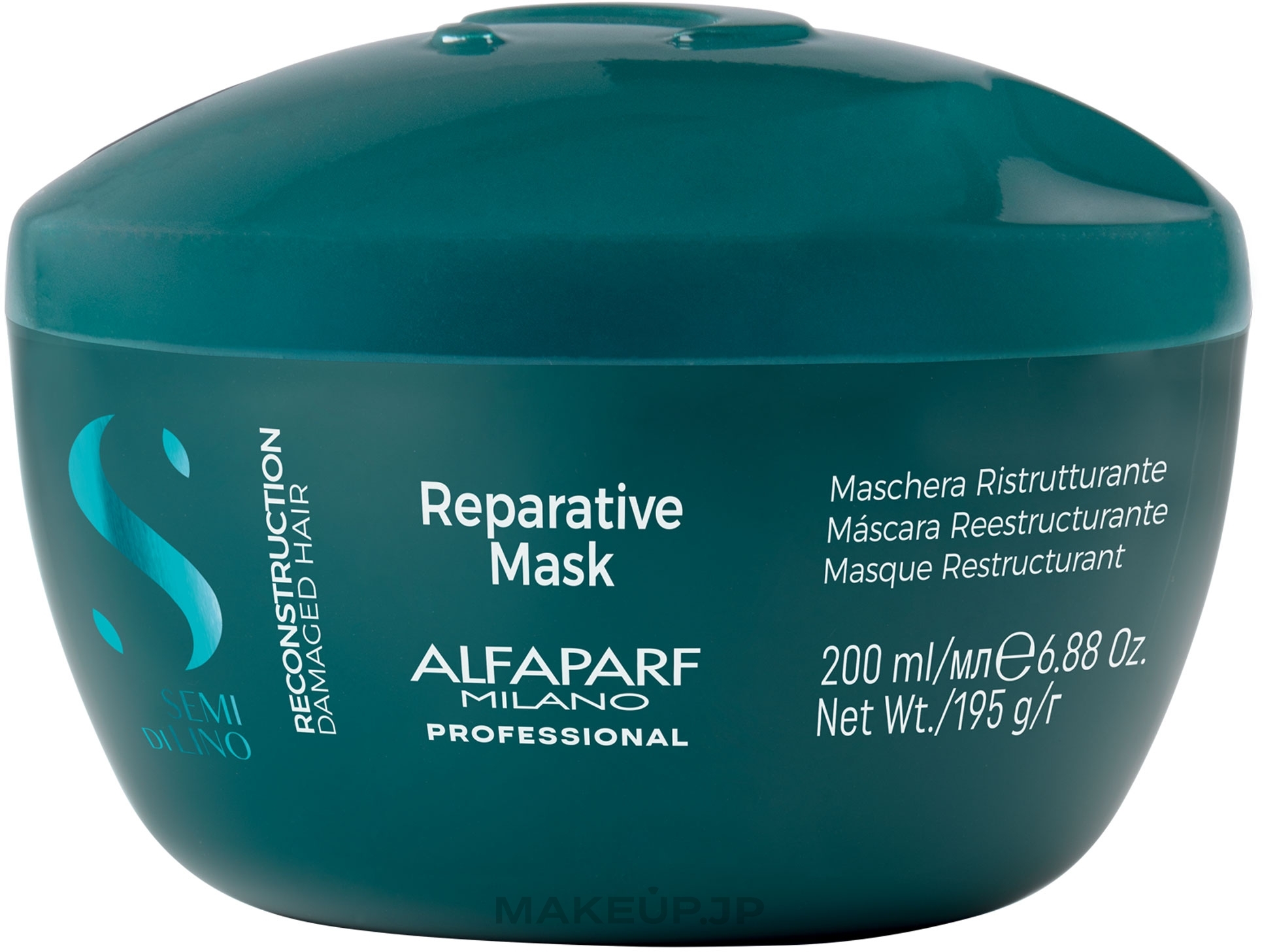 Repair Hair Mask - Alfaparf Semi Di Lino Reconstruction Reparative Mask — photo 200 ml