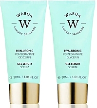 Set - Warda Skin Hydration Boost Hyaluronic Acid Gel Serum (gel/serum/2x30ml) — photo N1