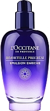 Ultra-Enriched High-Concentration Facial Emulsion 'Precious Helichrysum' - L'occitane Immortelle Precieuse Emulsion Enrichie — photo N2