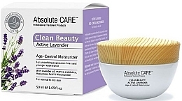 Fragrances, Perfumes, Cosmetics Face Cream - Absolute Care Clean Beauty Active Lavender Age Control Moisturizer