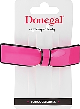 Hair Clip, FA-5728, Bow, Pink - Donegal  — photo N1