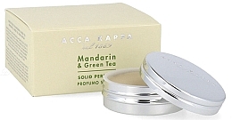 Fragrances, Perfumes, Cosmetics Acca Kappa Mandarin & Green Tea - Solid Parfum