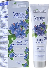 Fragrances, Perfumes, Cosmetics Depilatory Cream "Hibiscus" - Bielenda Vanity Soft Touch Hibiscus