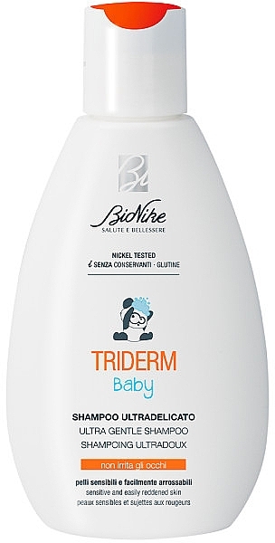 Ultra-Gentle Shampoo - BioNike Triderm Baby Ultra Gentle Shampoo — photo N1