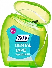 Dental Floss, 40 m - TePe Dental Tape Waxed Mint — photo N4