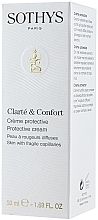 Protective Cream for Sensitive & Couperose-Prone Skin - Sothys Clarte and Confort  — photo N3