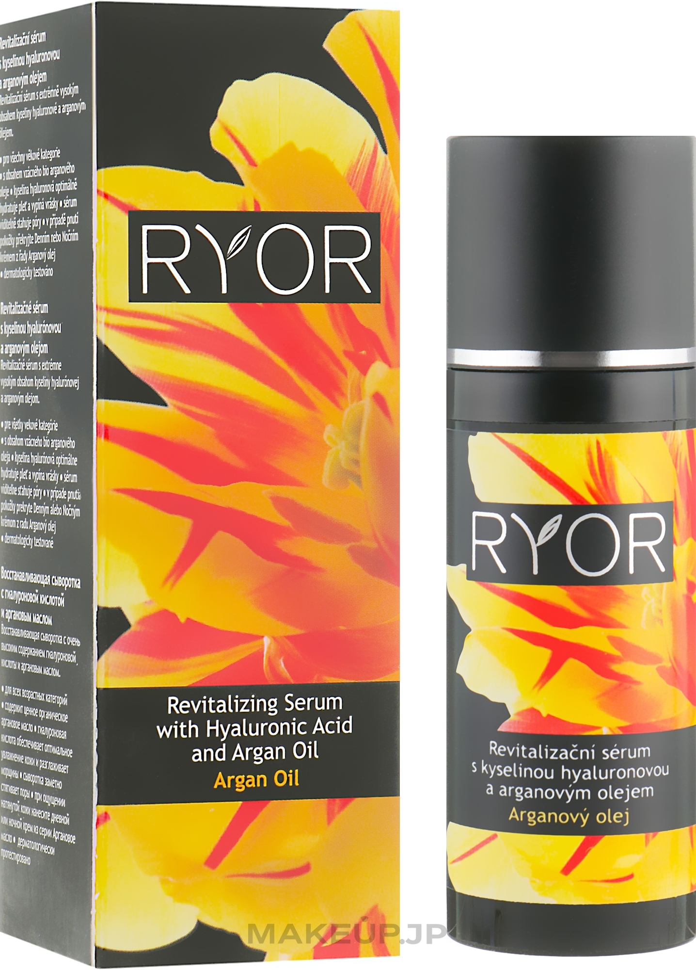 Revitalizing Serum with Hyaluronic Acid & Argan Oil - Ryor Revitalizing Serum With Hyaluronic Acid And Argan Oil — photo 50 ml