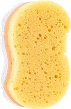 Fragrances, Perfumes, Cosmetics Bath Sponge, orange-yellow - LULA Fala