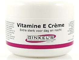 Fragrances, Perfumes, Cosmetics Cream for Mature Skin - Ginkel's Vitamine E Extra Strong Cream