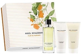 Fragrances, Perfumes, Cosmetics Angel Schlesser Flor de Naranjo - Set (edt/100ml + b/lot/100ml + sh/gel/100ml) 