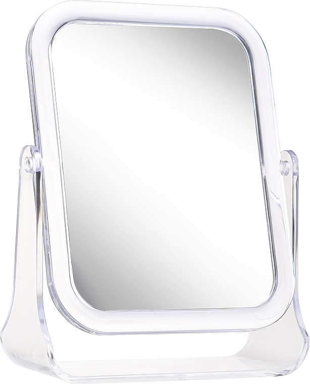 Square Cosmetic Mirror 5299, transparent - Top Choice — photo N1